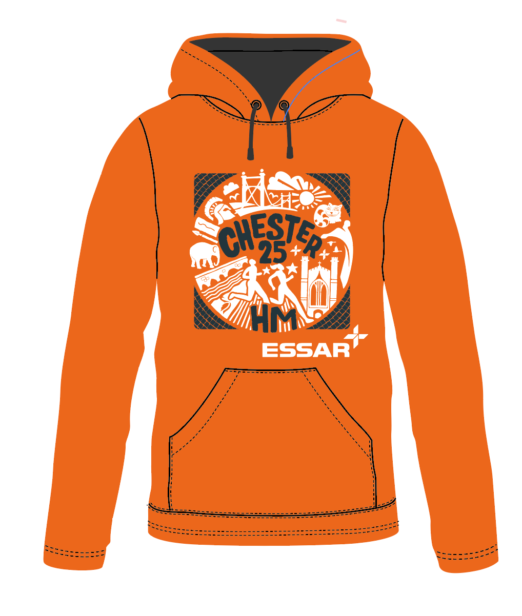 2025 Essar Chester Half Marathon Hoodie